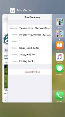 How to Close Print Center on iPhone: A Comprehensive Guide